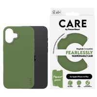 CARE by PanzerGlass Coque Fashion MagSafe iPhone 16 Plus - Vert