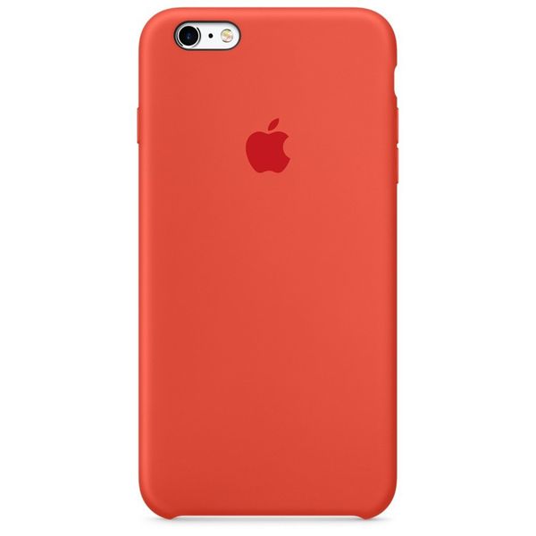 Apple Coque en silicone iPhone 6(s) Plus - Orange