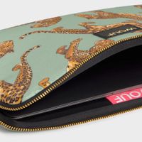 Wouf Daily Pochette ordinateur 15-16 pouces - Emerald Leopard