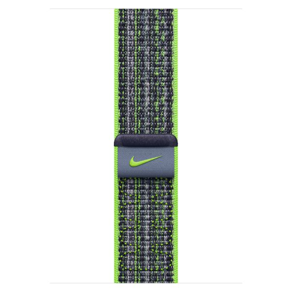 Apple Nike Sport Loop bracelet Apple Watch Series 1 á 10 / SE / Ultra (2) (44/45/46/49 mm) - Bright Green/Blue