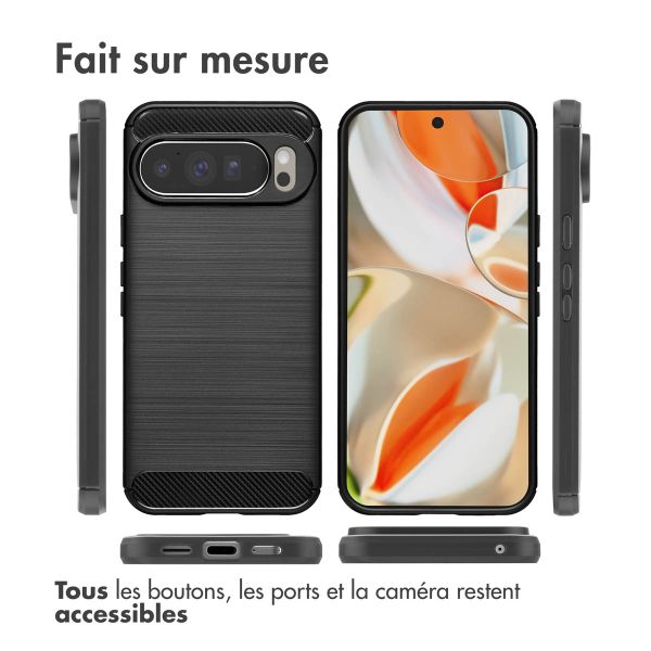 imoshion Coque Brushed Google Pixel 10 Pro XL - Noir