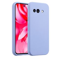 Accezz Coque Liquid Silicone Google Pixel 9a - Violet