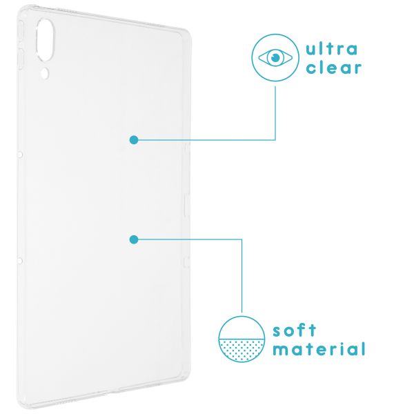 imoshion Coque silicone Lenovo Tab P11 Pro - Transparent