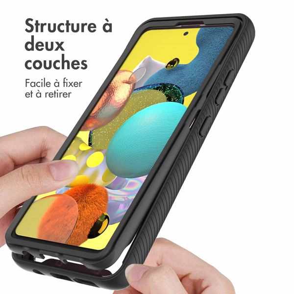 imoshion Coque 360° Full Protective Samsung Galaxy A51 - Noir