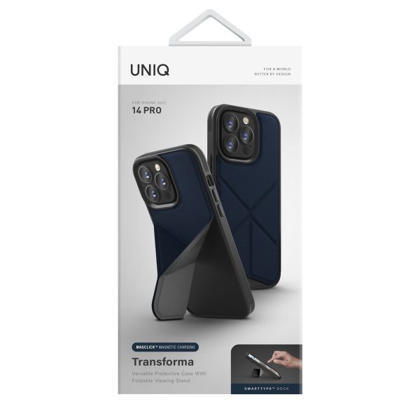 Uniq Coque Transforma avec MagSafe iPhone 14 Pro - Blue