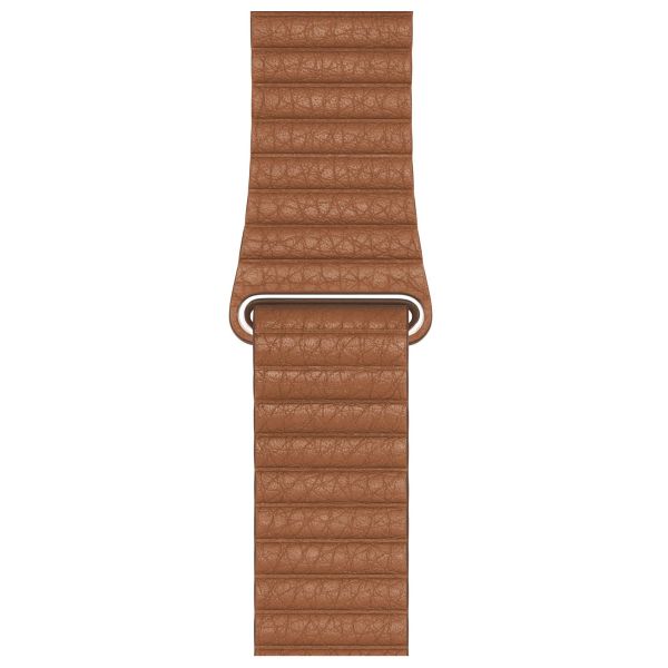 Apple ﻿Leather Loop L Apple Watch Series 1 á 10 / SE / Ultra (2) (44/45/46/49 mm) - Saddle Brown