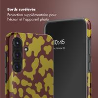 Selencia Coque arrière Vivid avec MagSafe Samsung Galaxy S25 - Moo'd Olive Dust