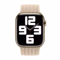 Apple Bracelet Solo tressé Apple Watch | 38/40/41/42 mm - Taille 9 - Beige