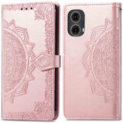 imoshion Etui de télephone Mandala Motorola Moto G85 - Rose Doré