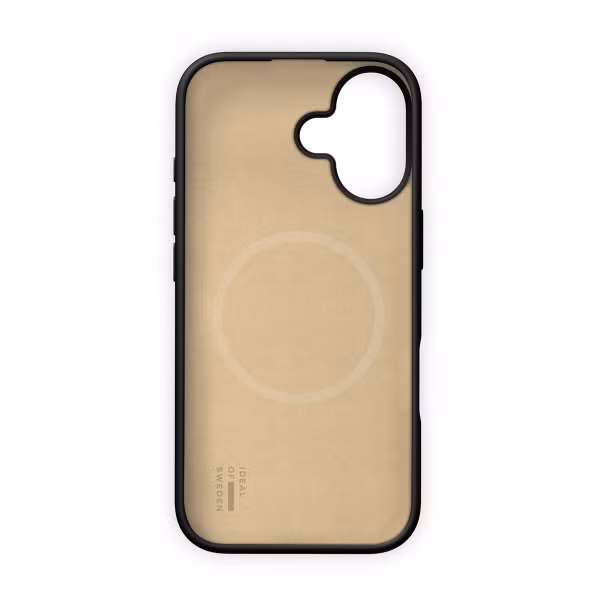 iDeal of Sweden Coque en silicone avec MagSafe Apple iPhone 17 - Black