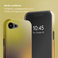 Selencia Coque arrière Vivid avec MagSafe Apple iPhone 16e - Gradient Olive Dust