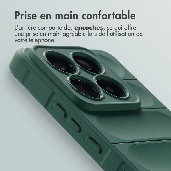 imoshion EasyGrip Backcover Xiaomi 15 Pro - Vert foncé