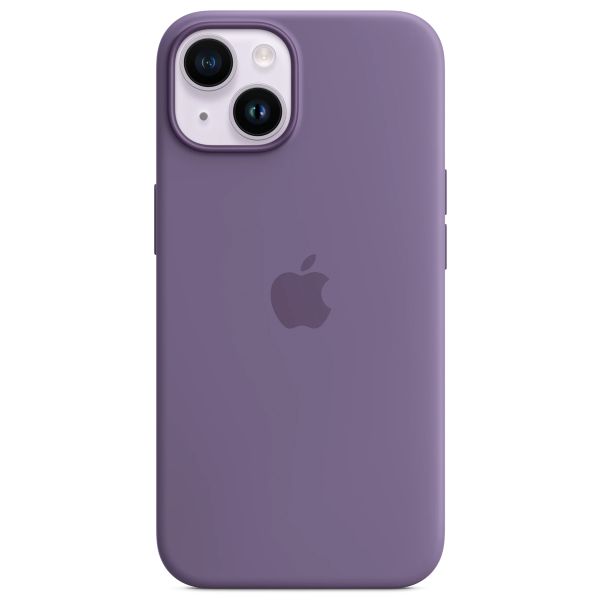 Apple Coque en silicone MagSafe iPhone 14 - Iris Purple