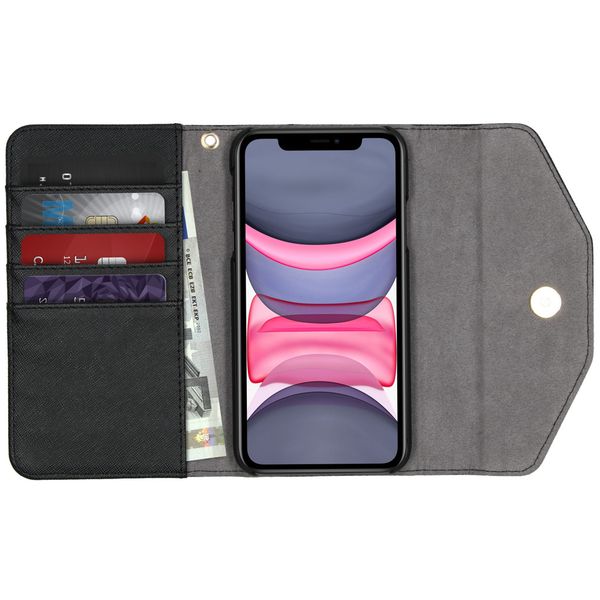 iDeal of Sweden Mayfair Clutch iPhone 11 - Noir