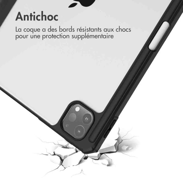 imoshion Coque tablette rigide Trifold Apple iPad Pro 12.9 (2018/2020/2021/2022) - Noir