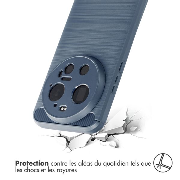 imoshion Coque Brushed Xiaomi 17 Ultra - Bleu foncé
