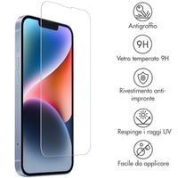 Accezz Protection d'écran en verre trempé Apple iPhone 17e / 16e / 14 / 13 / 13 Pro