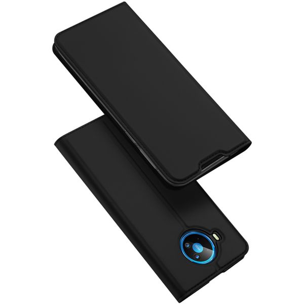 Dux Ducis Étui de téléphone portefeuille Slim Nokia 8.3 5G - Noir