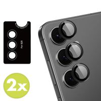 imoshion Lot de 2 protections d'objectif de caméra Samsung Galaxy S25 Plus- Noir