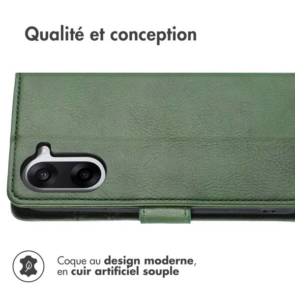 imoshion Étui de télephone portefeuille OnePlus Nord CE5 - Vert