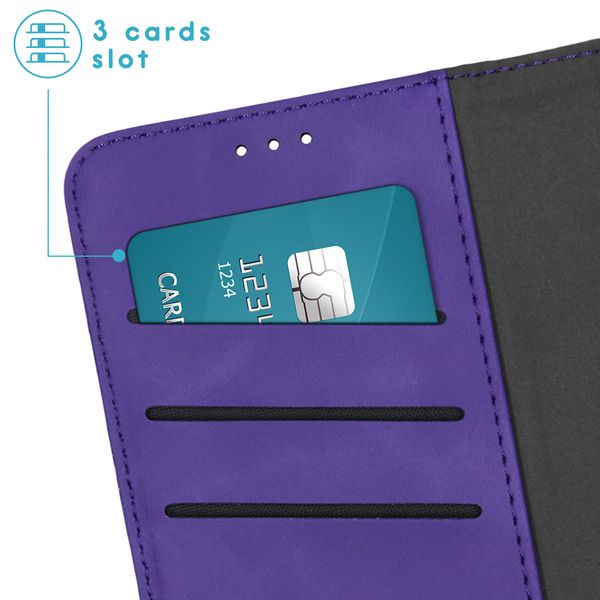 imoshion Etui de téléphone de luxe 2-en-1 amovible Samsung Galaxy S24 FE - Violet