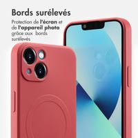 imoshion Coque Couleur avec MagSafe Apple iPhone 13 - Dusty Rose