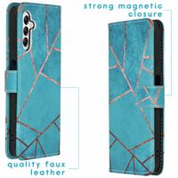 imoshion Coque silicone design Samsung Galaxy A14 (5G) - Blue Graphic