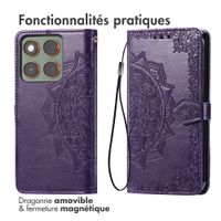 imoshion Etui de télephone Mandala Motorola Edge 70 - Violet