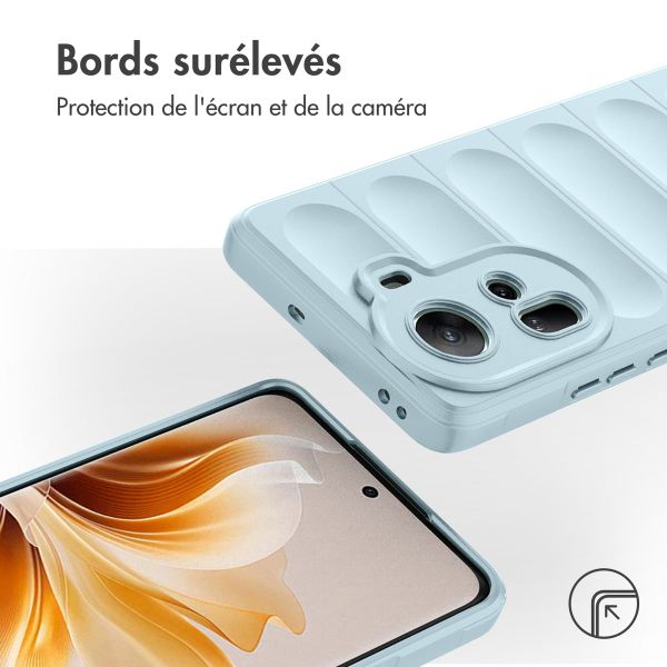 imoshion Coque arrière EasyGrip Oppo Reno 11 - Bleu clair