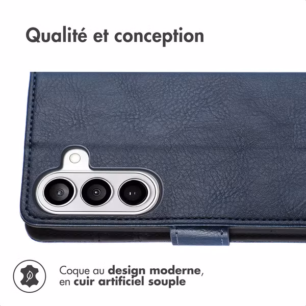 imoshion Étui de télephone portefeuille Samsung Galaxy S26 - Bleu foncé