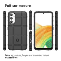 imoshion Coque Arrière Rugged Shield Samsung Galaxy A34 (5G) - Noir