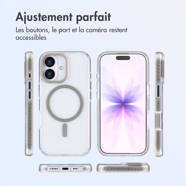 imoshion Coque Combat MagSafe Apple iPhone 17 - Gris