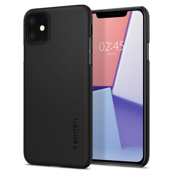 Spigen Coque Thin Fit iPhone 11 - Noir