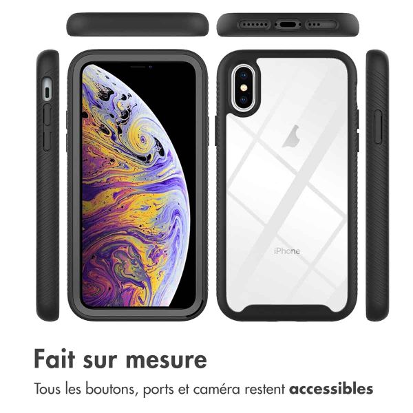 imoshion Coque 360° Full Protective Apple iPhone X / Xs - Noir