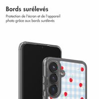 imoshion Coque Design Samsung Galaxy S25 FE - Cherry Check