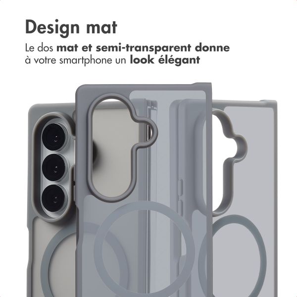 imoshion Coque Color Guard avec MagSafe Samsung Galaxy Fold 7 - Gris