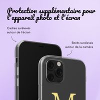 Coque personnalisée avec une lettre iPhone 12 (Pro) - Transparent