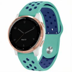 imoshion Bracelet sport en silicone  - Connexion universelle 18 mm - Turquoise & Blue