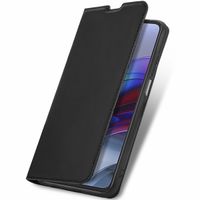 imoshion Étui de téléphone Slim Folio Motorola Moto G100 - Noir