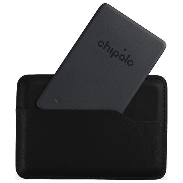 Chipolo CARD Spot - Traceur GPS pour iOS - 1 pack - Noir