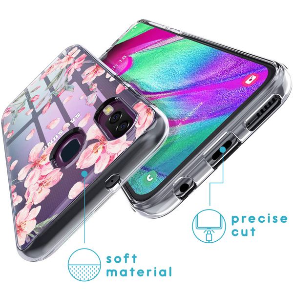 imoshion Coque Design Samsung Galaxy A40 - Blossom Watercolor