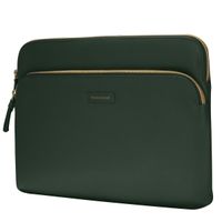 dbramante1928 ﻿Paris+ Sleeve - Pochette ordinateur 13 pouces - Cuir véritable - MacBook Pro / Air 13 pouces - Evergreen