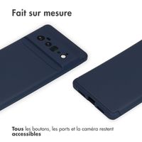 imoshion Coque silicone Carbon Google Pixel 6 Pro - Bleu