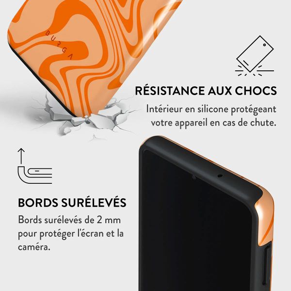 Burga Coque arrière Tough Samsung Galaxy S21 FE - High Vibrations