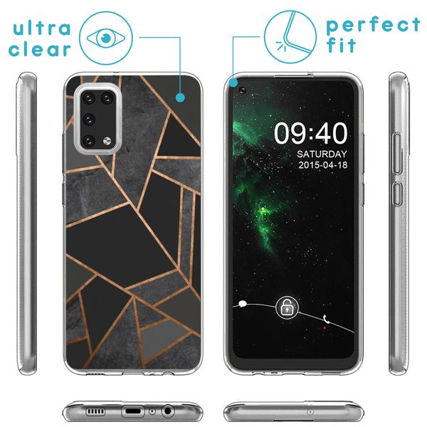 imoshion Coque Design Samsung Galaxy A02s - Black Graphic