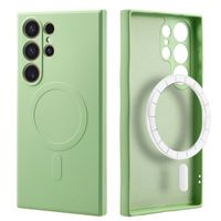 imoshion Coque Couleur avec MagSafe Samsung Galaxy S24 Ultra - Vert