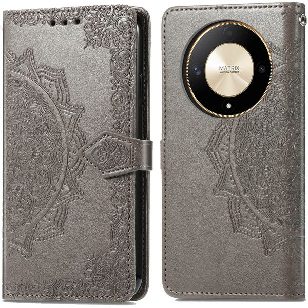imoshion Etui de télephone Mandala Honor Magic 6 Lite - Gris