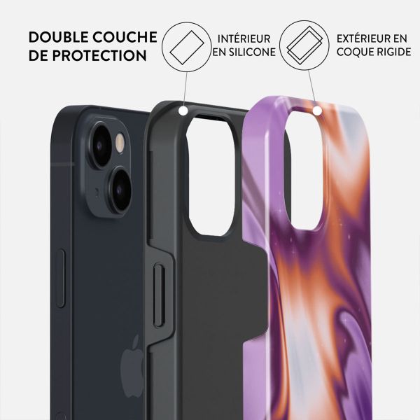 Burga Coque arrière Tough iPhone 14 - Nebula