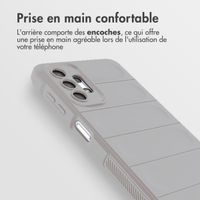 imoshion Coque arrière EasyGrip Samsung Galaxy A13 (4G) - Gris