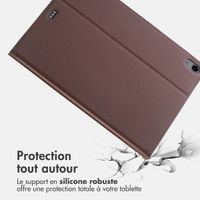 Accezz Coque tablette Classic Apple iPad Air 11 pouces (2025) M3 / (2024) M2 / Air 5 (2022) / Air 4 (2020) - Marron